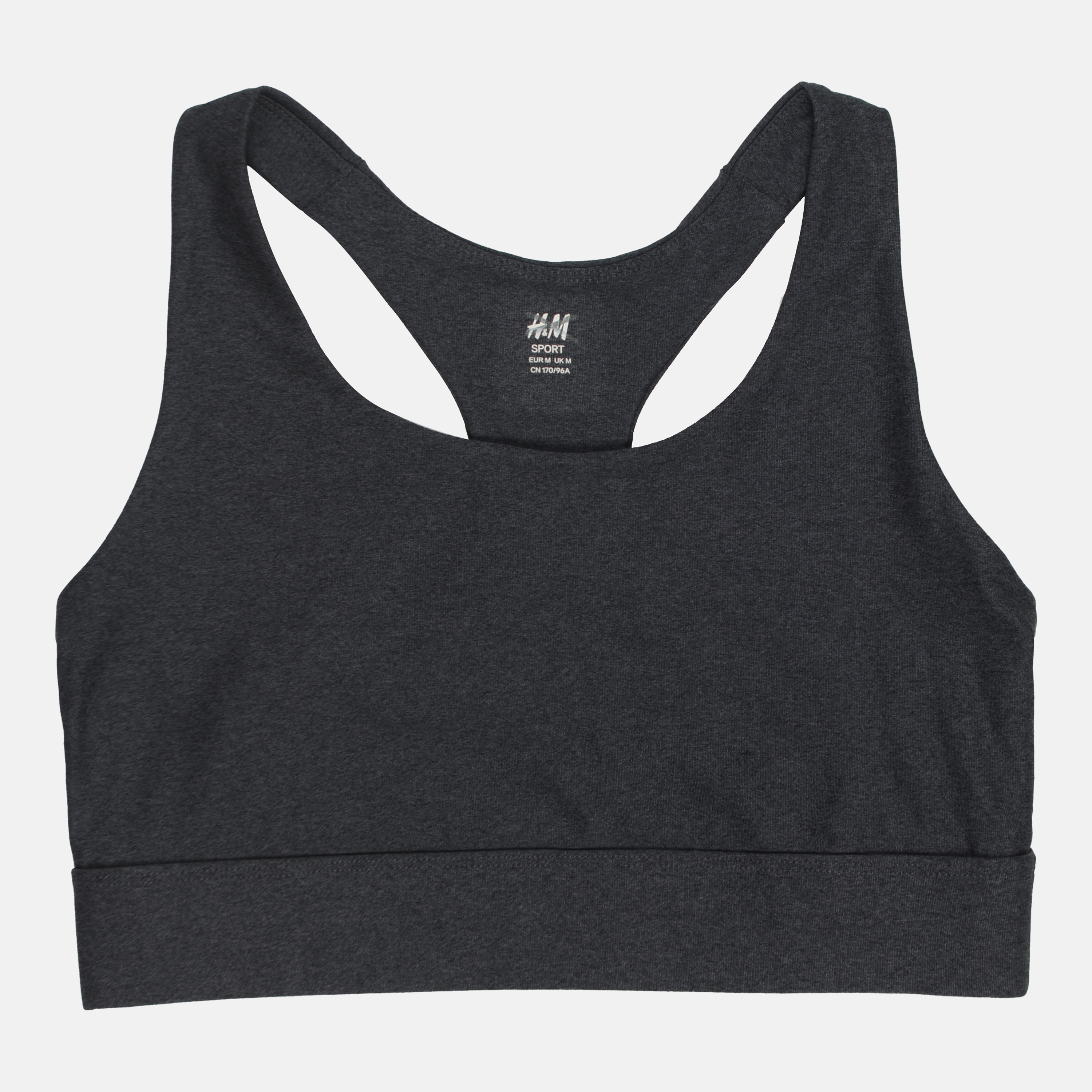 

Спортивный топ H&M XL темно серый 50386508612
