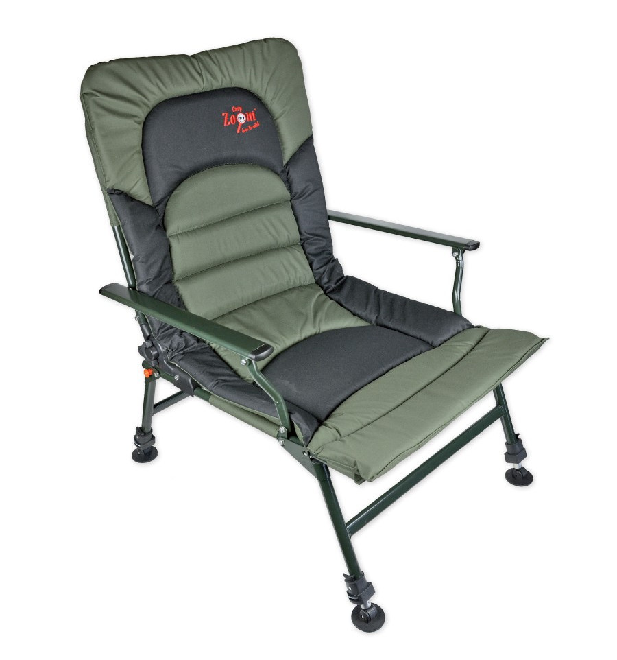 

Складной Стул для Рыбалки Рыбацкое Кресло CarpZoom 60x64x32/107 см Ловля Карпа Зеленый