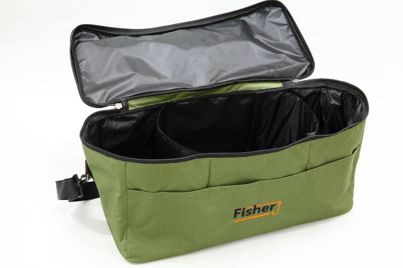 

Сумка Fisher К007 ORIGINAL для Принадлежностей на 3 Отделения 24*52*24 см Зеленый