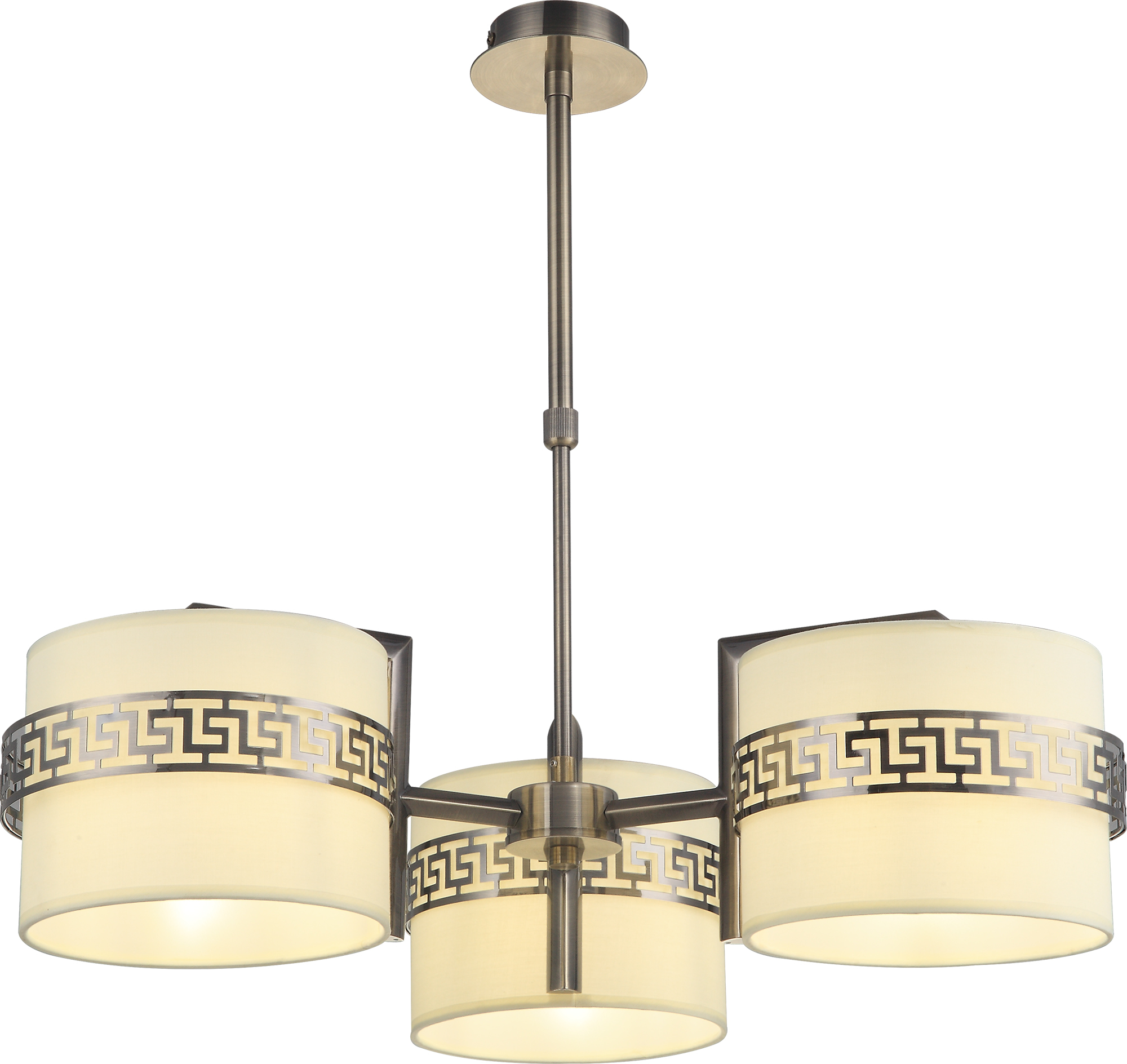 

Люстра Altalusse INL-9370P-03 Antique brass Beige E14 3x40 Вт