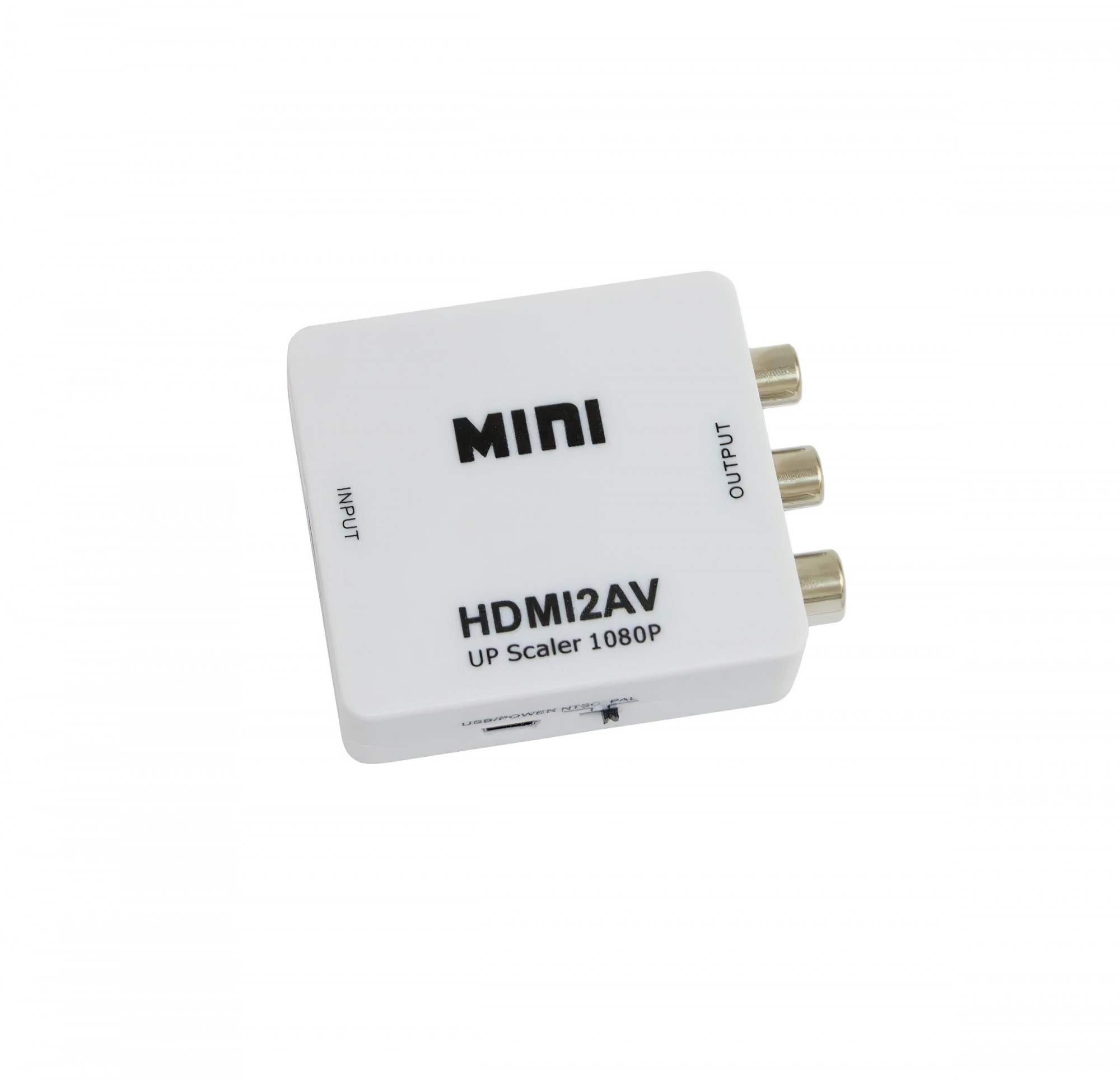 Переходник hdmi на тюльпаны (AV) MINI HDMI2AV конвертер видеосигнала ...