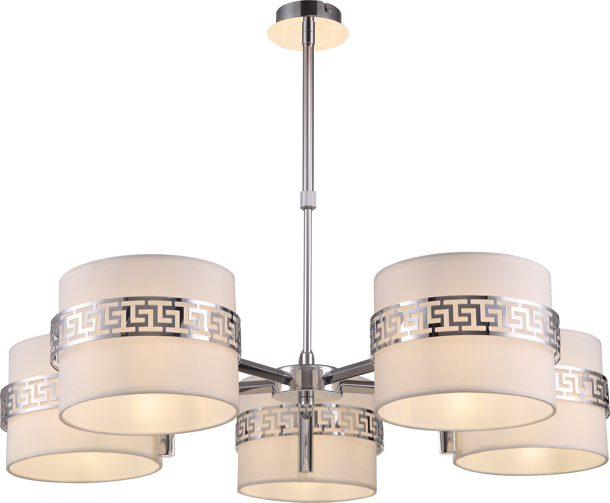 

Люстра Altalusse INL-9370P-05 Chrome White E14 5x40 Вт