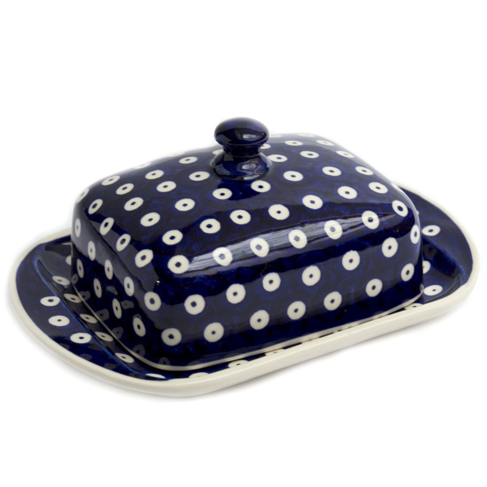 

Масленка прямоугольная 21х17 Polka Dot