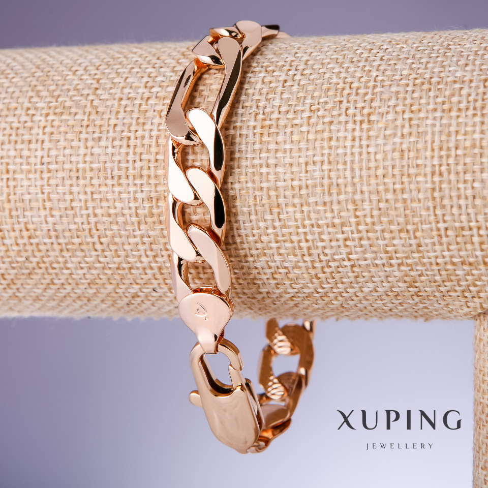 

Браслет Xuping, толщина 12мм, длина 21см позолота 18 к, ida25984