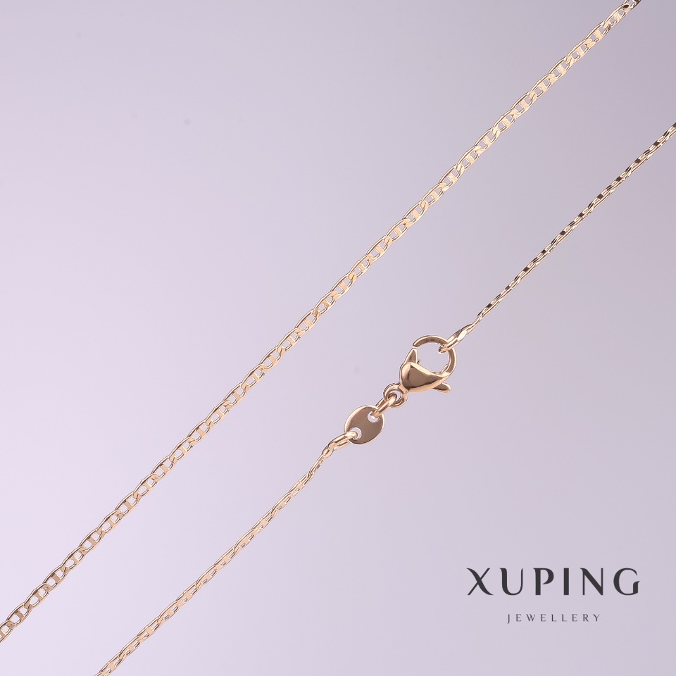 

Цепочка Xuping плетение морское, толщина 1,5мм, длина 45см позолота 18к, ida34003