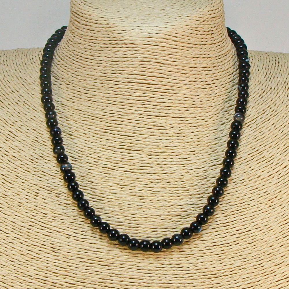 

Бусы из агата (6 мм), fazS0101
