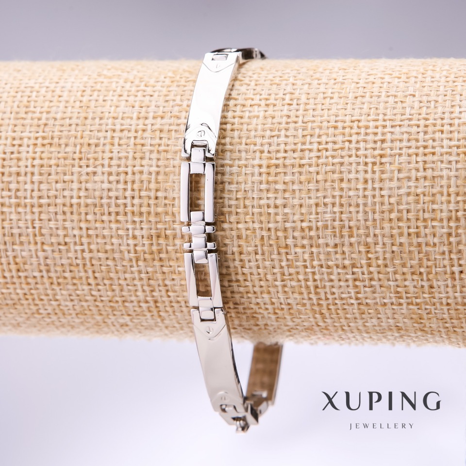 

Браслет Xuping родий, толщина 6мм, длина 19см, ida30925