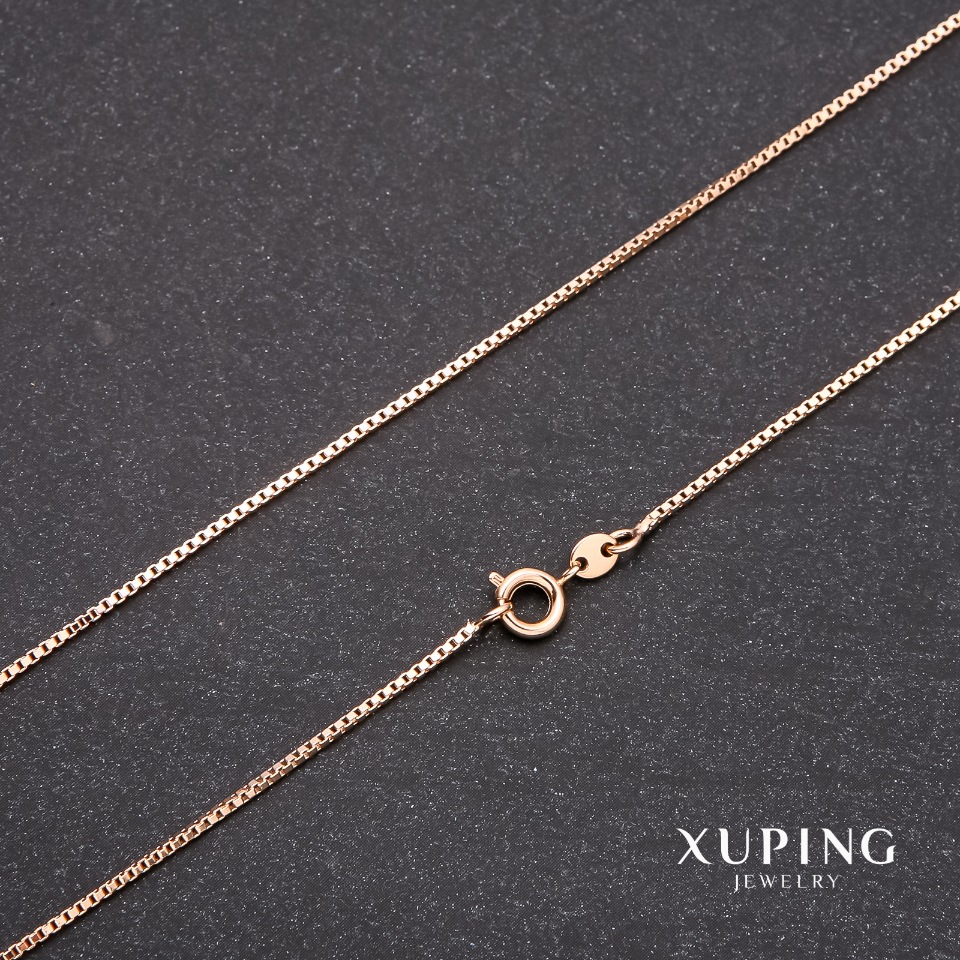 

Цепочка Xuping плетение Квадрат, длина 45см, толщина 1,1мм Позолота, ida35376