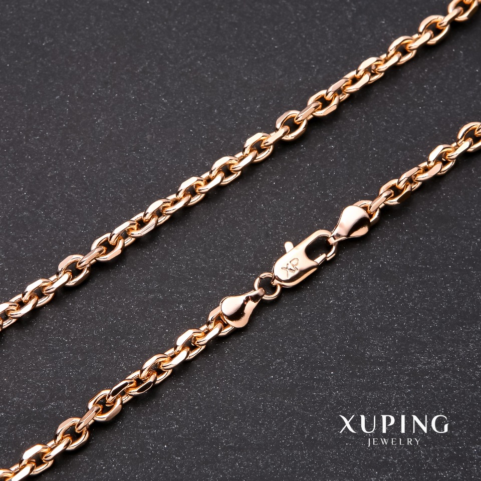 

Цепочка Xuping плетение Якорное, длина 55см, толщина 4,9мм Позолота, ida35345