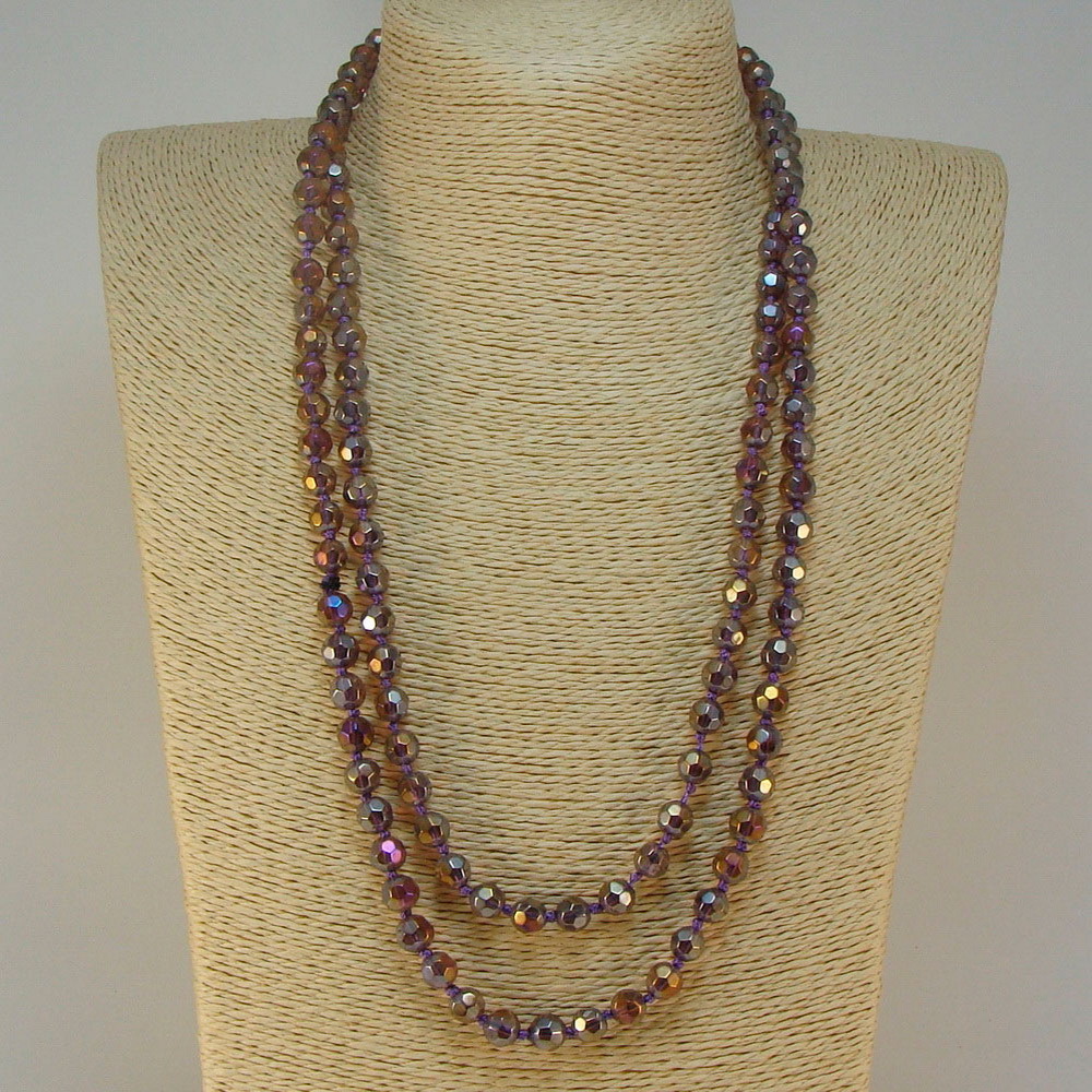 

Бусы из чешского стекла гранённые (8 мм), fazSM0760