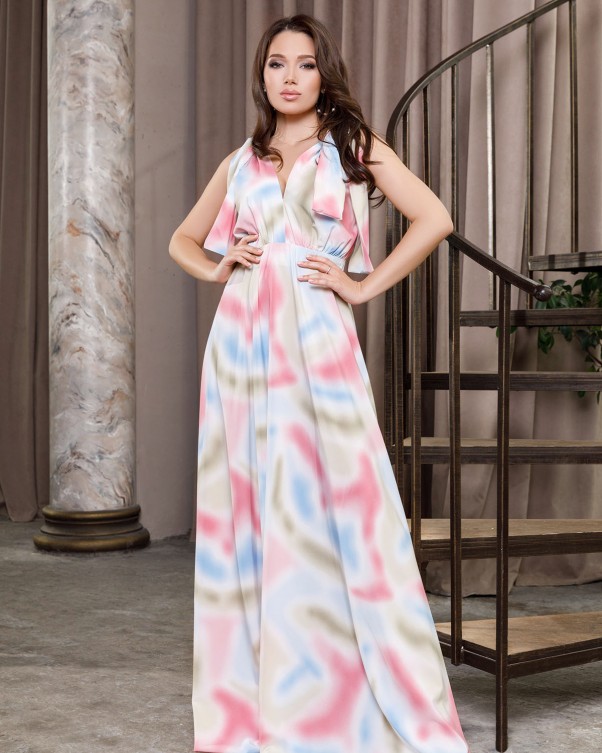 

Платье ISSA PLUS 12623  мультиколор, Платье ISSA PLUS 12623 M мультиколор