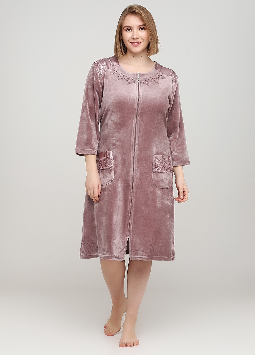 

Халат Romeo Life 5XL пудровый 3608-23