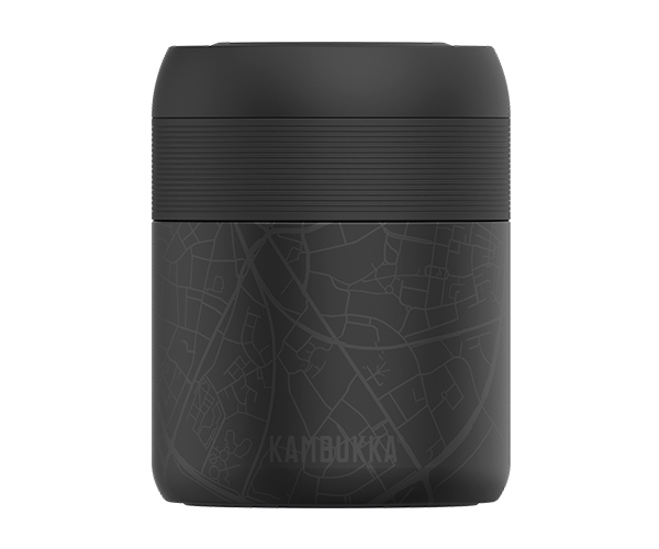

Термос для еды Kambukka Bora 100% Hasselt 600 мл черный