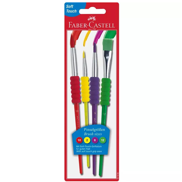 

Набор кистей Faber-Castell 4 шт (26513) (26513)