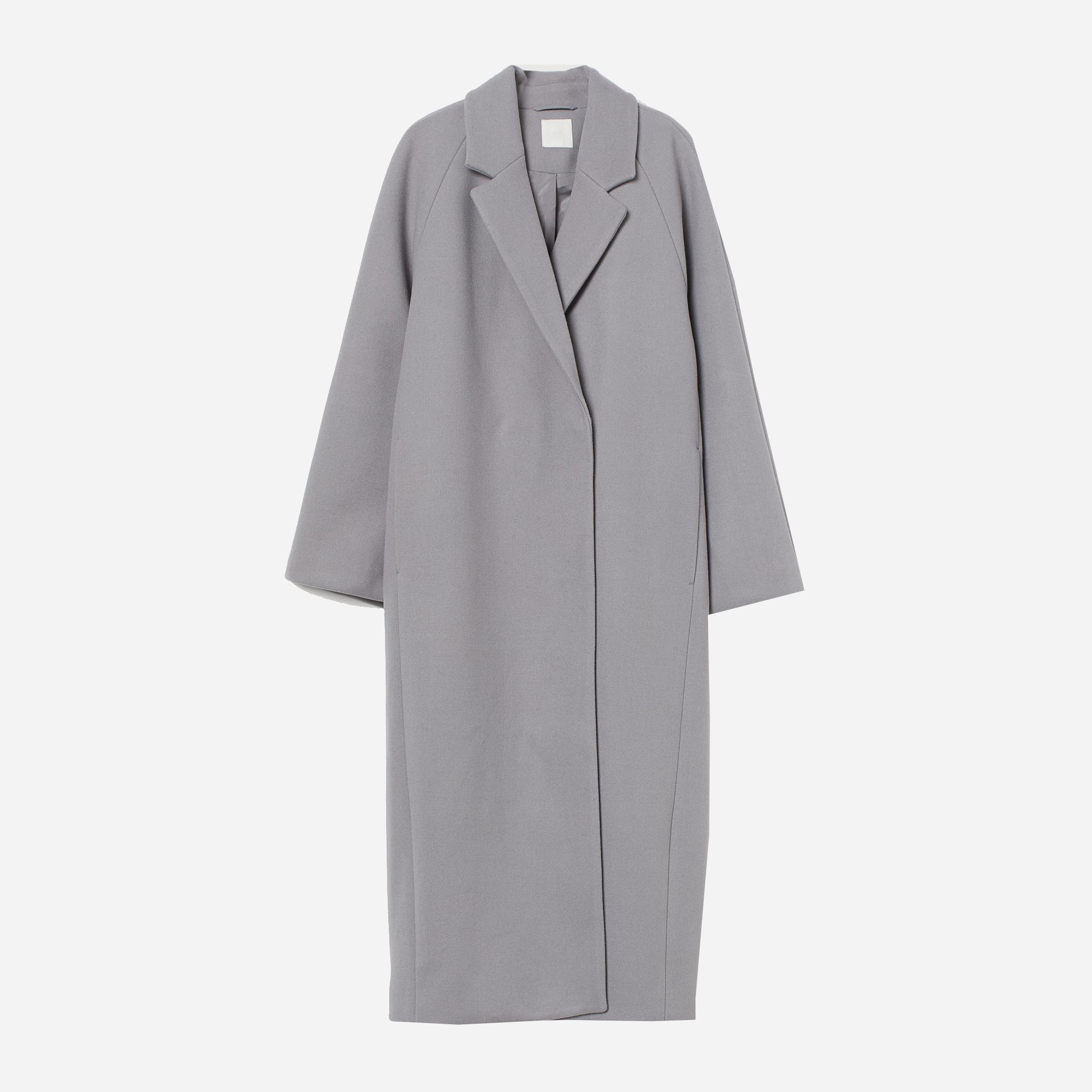

Пальто H&M 9090142wtt L Светло-серое