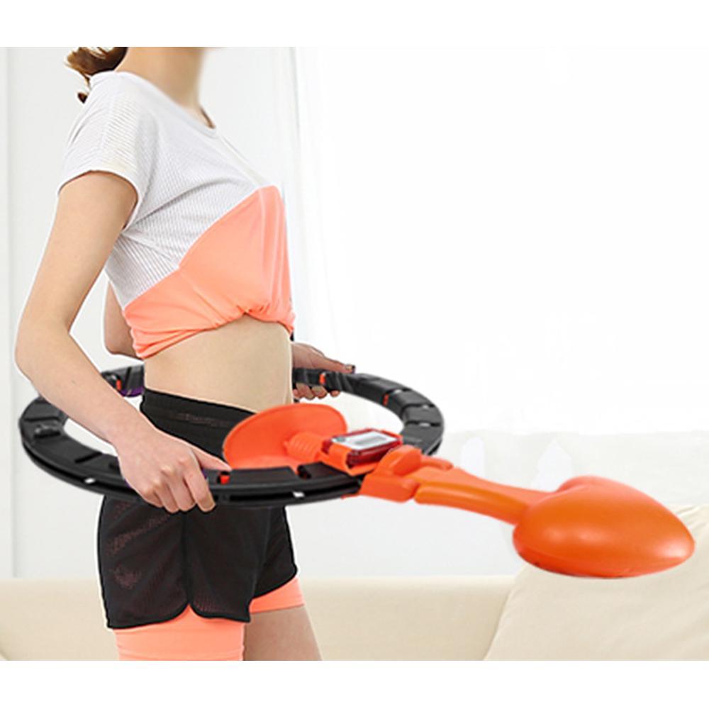 

Массажный обруч хулахуп разборной Massaging Hula Hoop Exerciser
