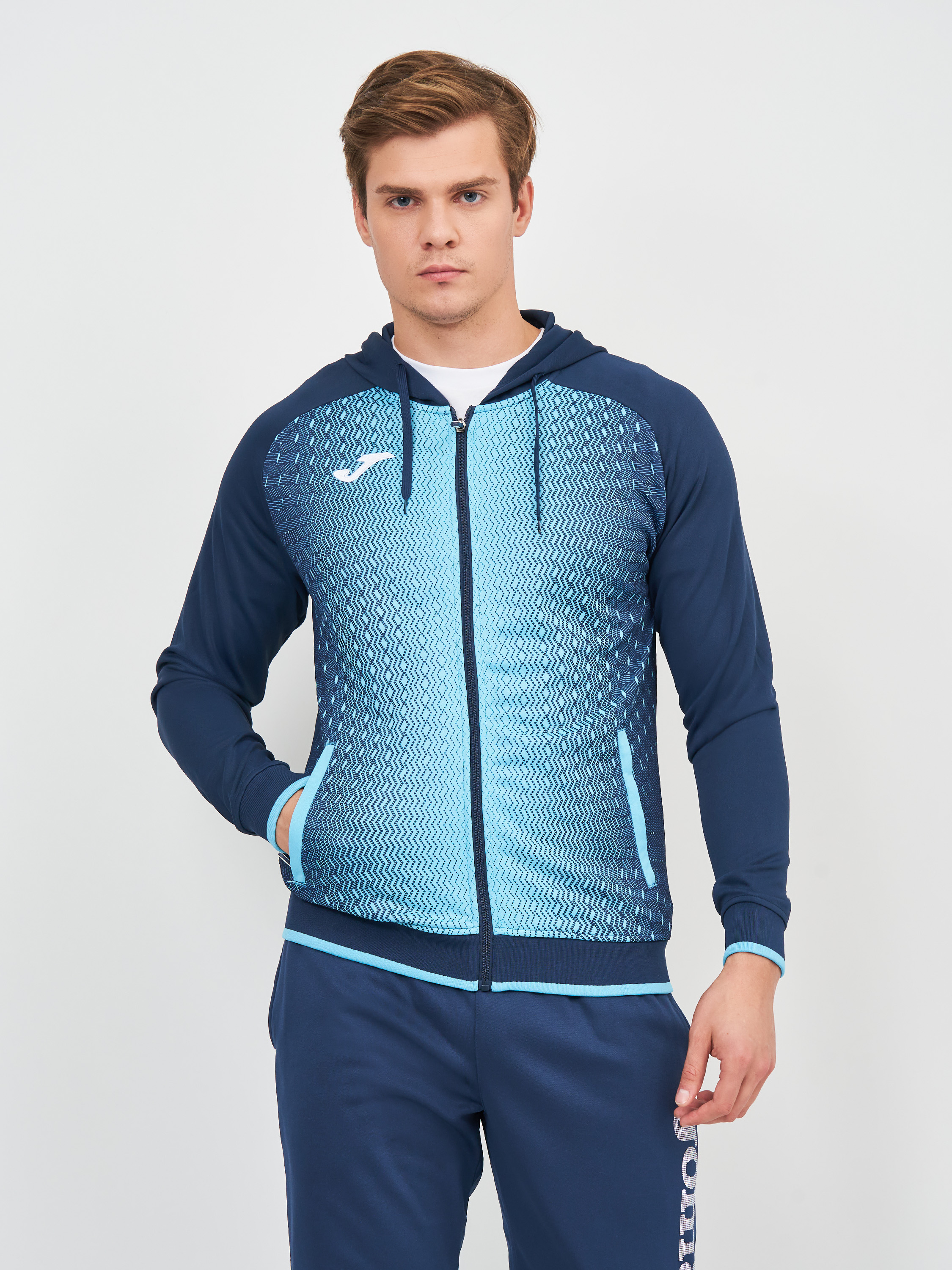 

Толстовка Joma Supernova 101285.342 M Темно-синяя с бирюзовым