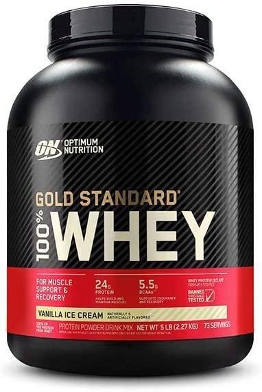 

Протеин Optimum Nutrition 100% Whey Gold Standard 2.27 кг Ванильное мороженое