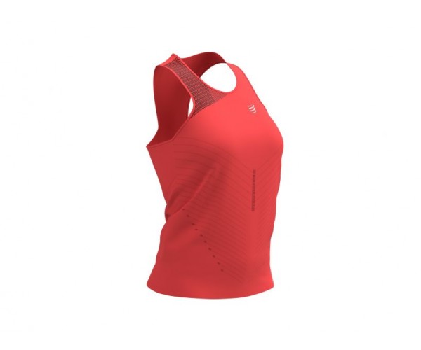 

Майка Compressport PERFORMANCE SINGLET S Коралловая