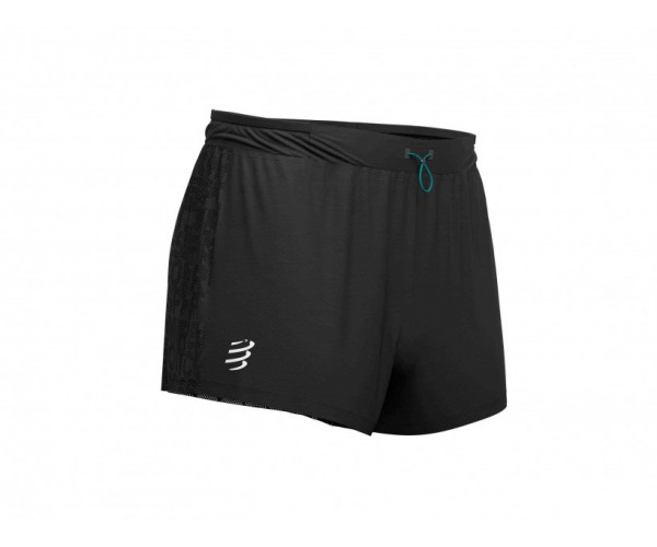 

Шорты Compressport RACING SPLIT SHORT L Черные