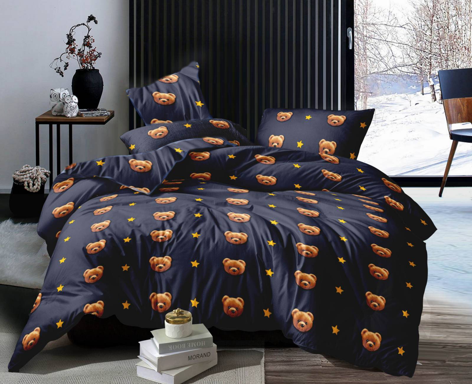 

Постельное белье MirSon 22-1245 Berry King Size италия, сатин