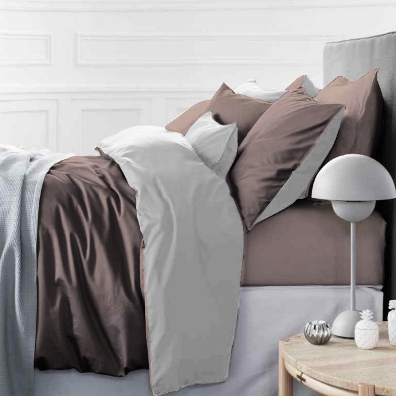 

Постельное белье MirSon 0001+0211 Lactic King Size италия, сатин