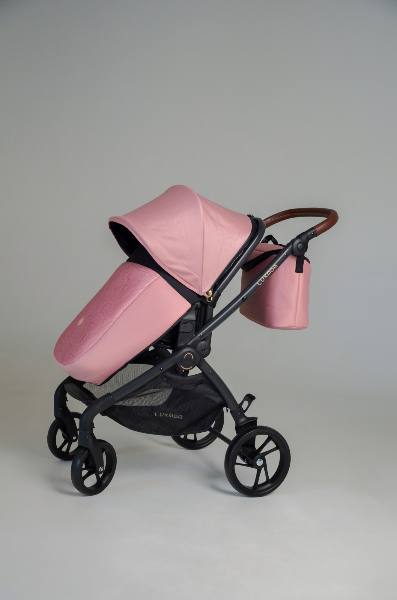 

Детская коляска 3в1 POTE luxmom pink