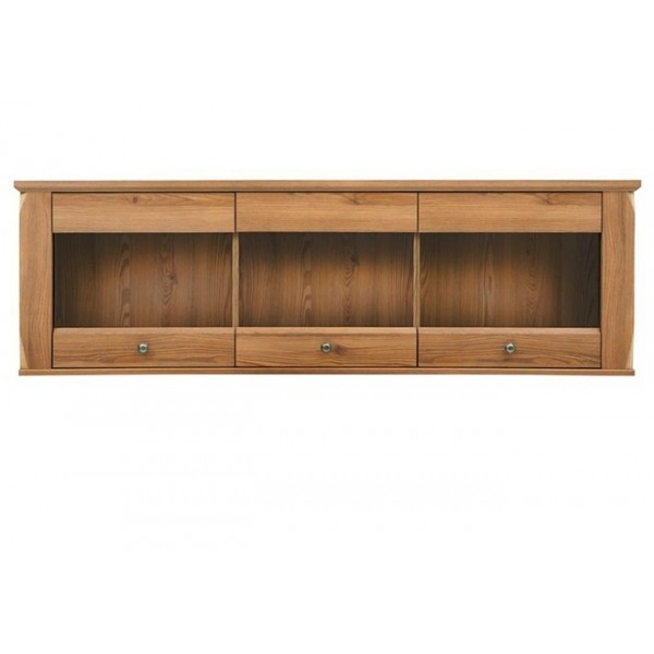 

Полка витрина подвесная в гостиную из ДСП SFW3W Граф Gerbor