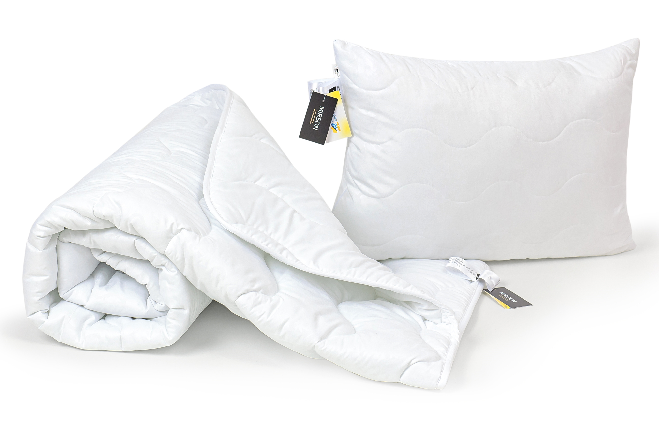 

Набор MirSon 1663 Eco Light White (одеяло + подушка) 172х205 см + 50х70 см италия, тинсулайт