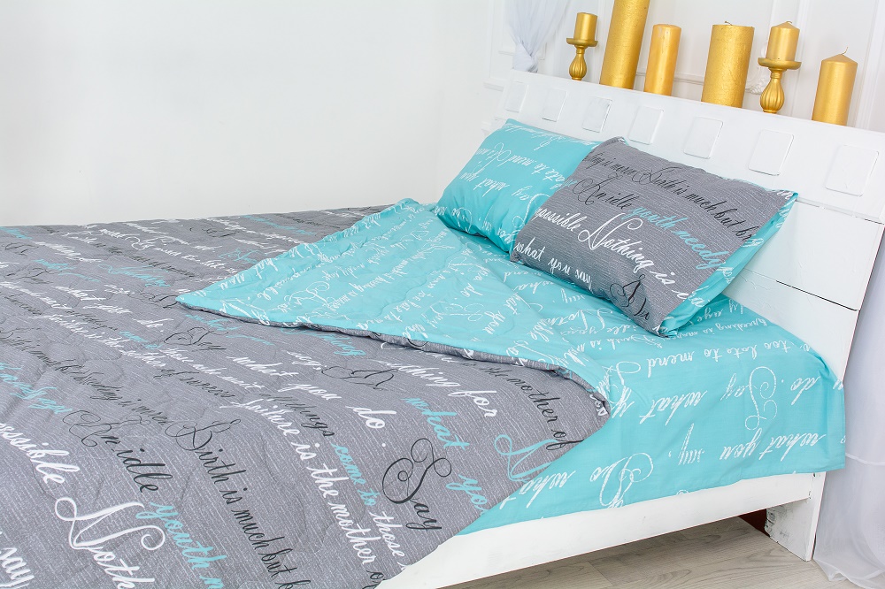 

Набор MirSon №2502 Silk Kapok 17-0003 Tulio (одеяло + 2 наволочки + простынь) 110х140 см + 110х160 см + 40х60 см италия, шелк