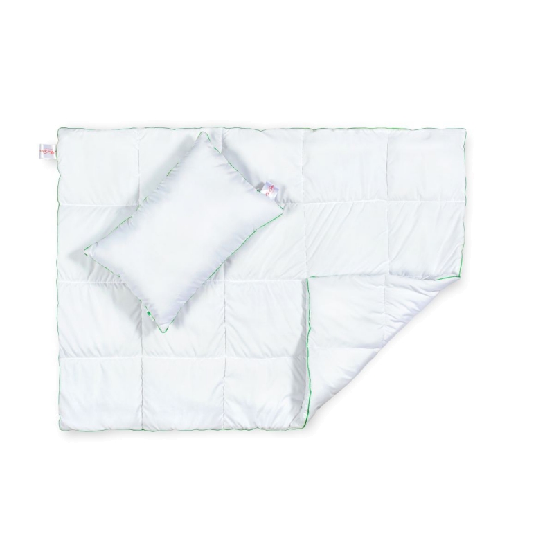 

Комплект детский MirSon Еко 110х140 см + 40х60 см летний италия, ecosilk