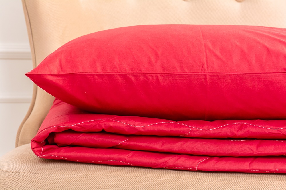 

Набор MirSon №2700 Эвкалипт 19-1655 Edmonda (одеяло + 2 наволочки) 155х215 см + 50х70 см италия, эвкалипт