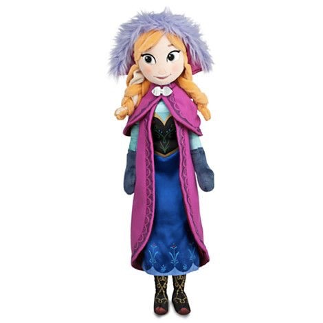 

Мягкая игрушка кукла Анна (Anna) 40 см. Герой мультфильма Холодное сердце (Frozen) (10002)