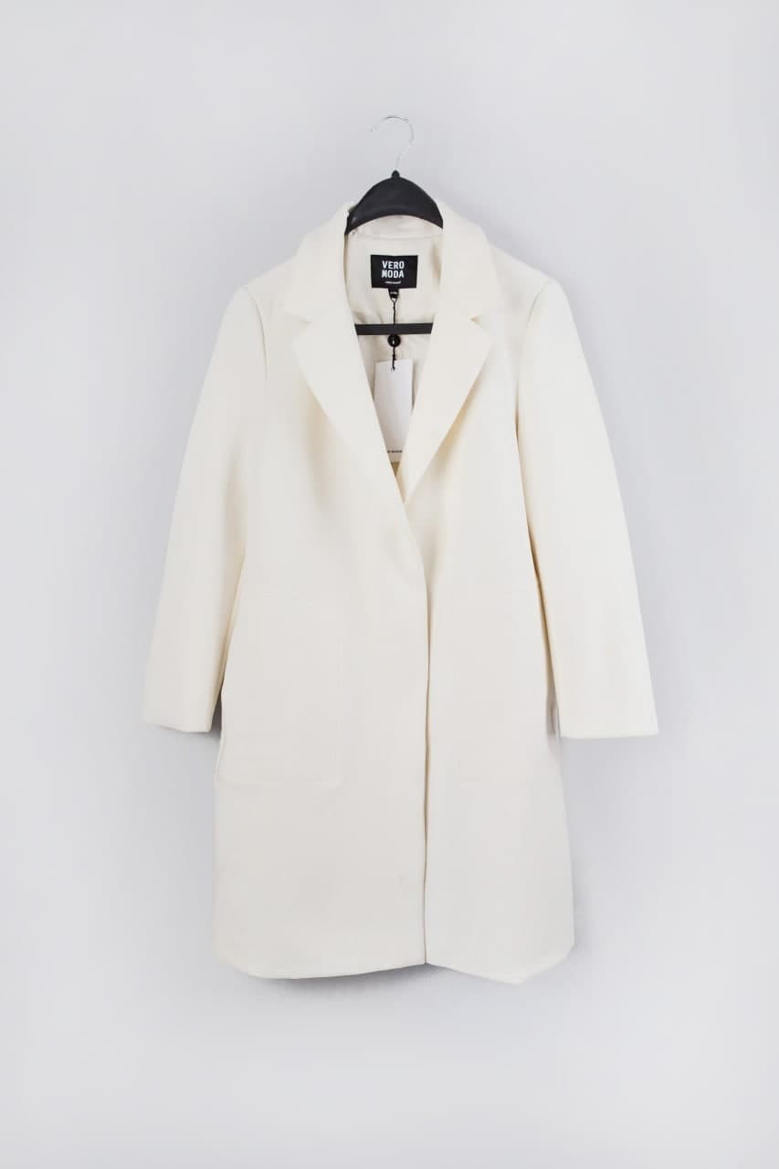 

Пальто VERO MODA М белый 6663200100763