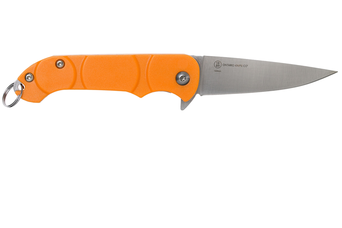 

Маленький удобный складной туристический нож Ontario OKC Navigator Orange (8900OR)
