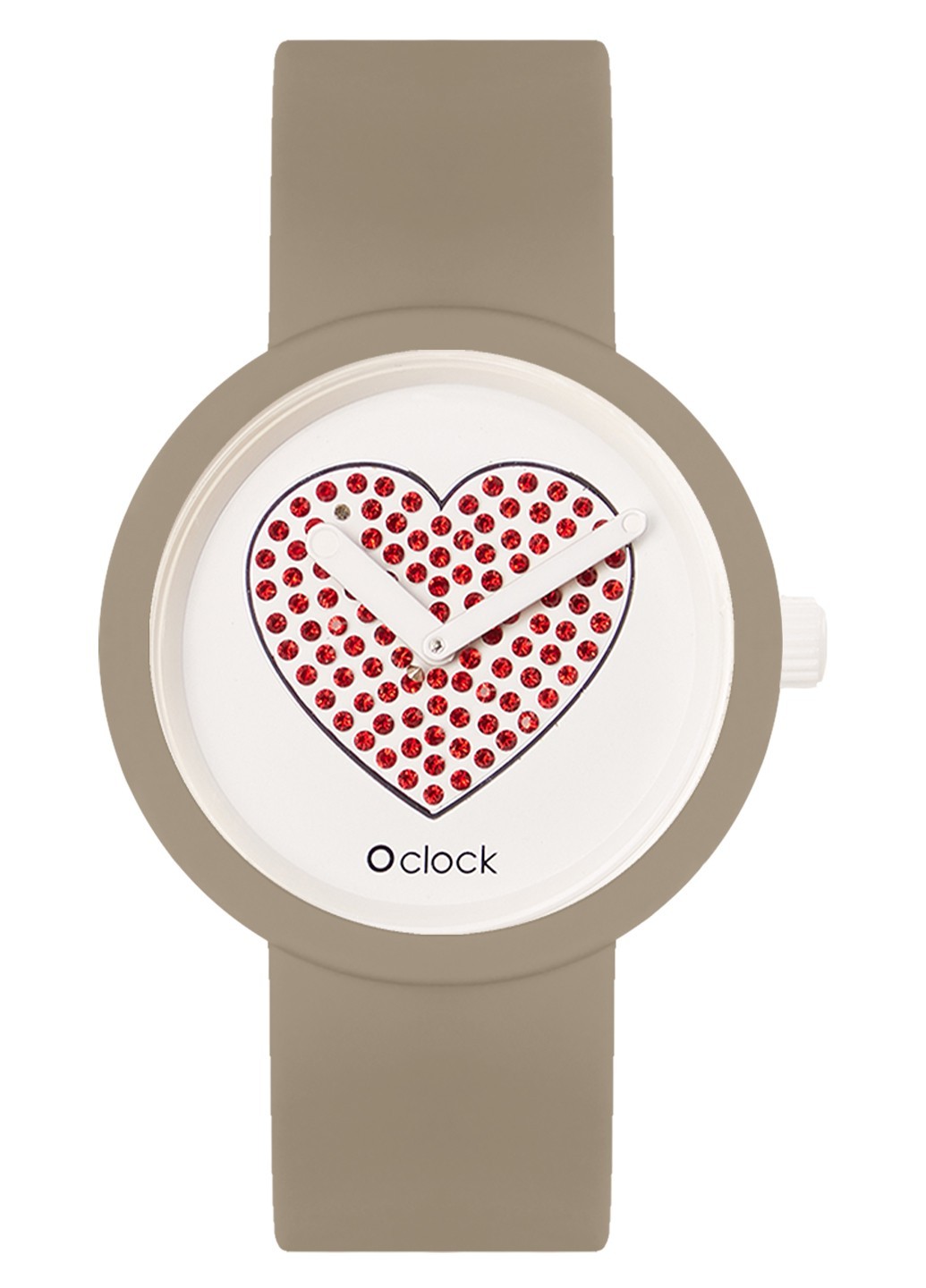 

Часы O bag O clock L Красный, Бежевый Oclock4084