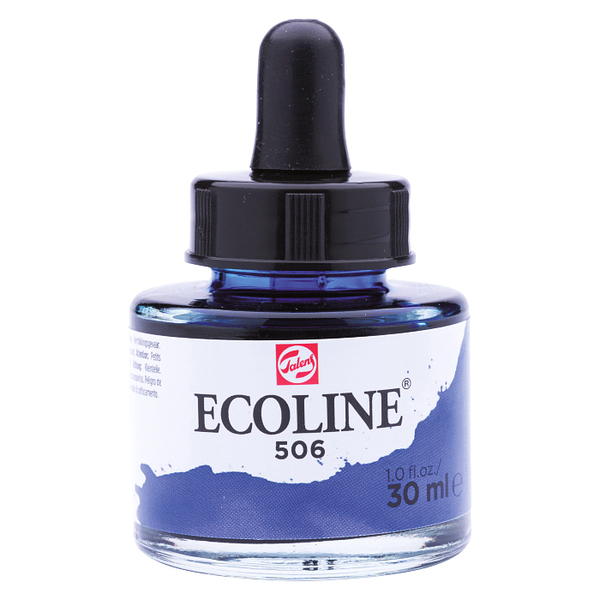 

Краска акварельная жидкая Ecoline 30 мл (506) Ультрамарин темный (11255061)