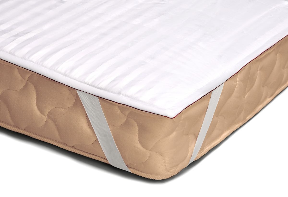 

Наматрасник КОТТОН PanMatras резинки по углам 120x190 белый