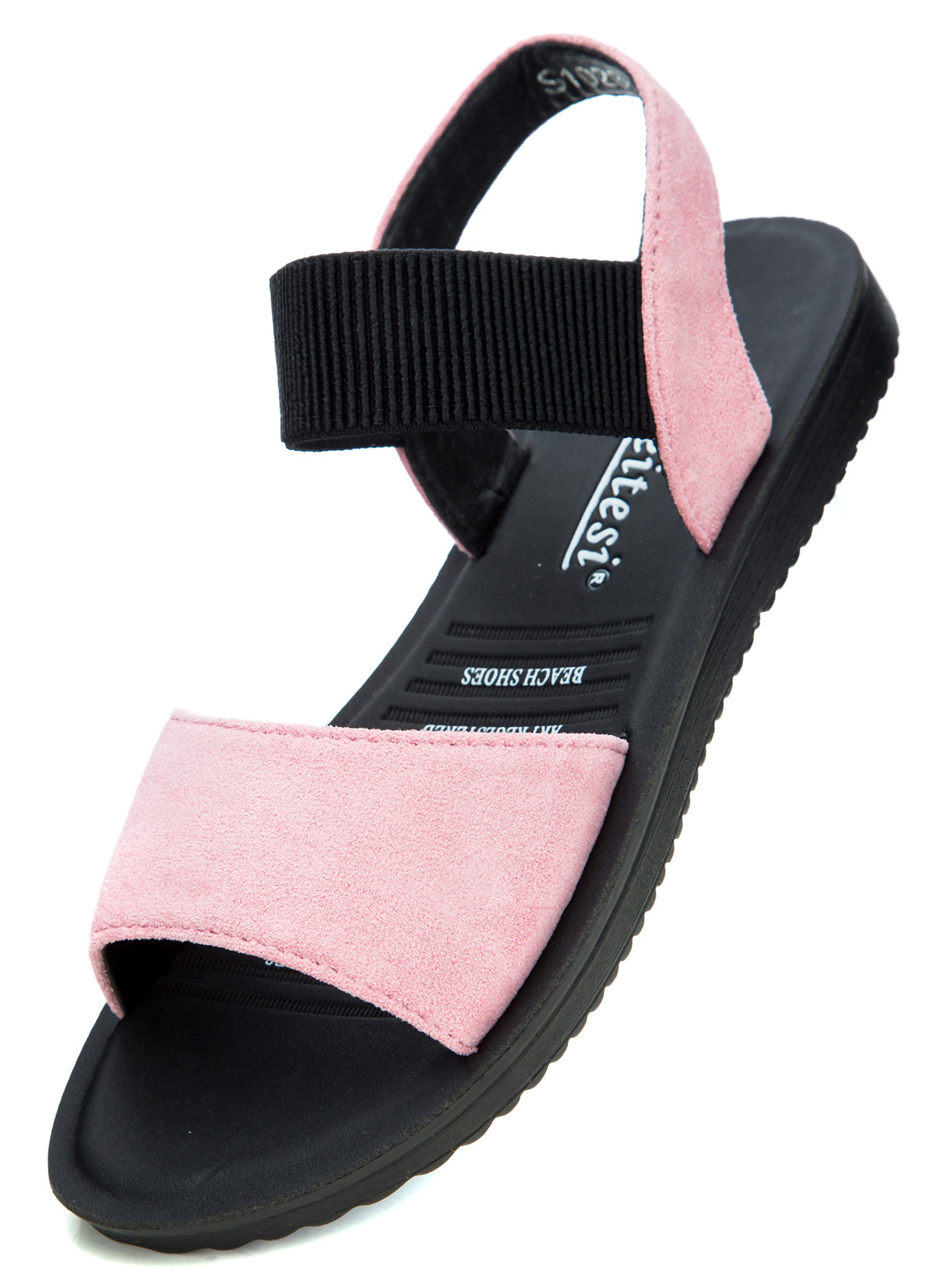 

Босоножки женские Meitesi S1023-4 розовые/черные 41