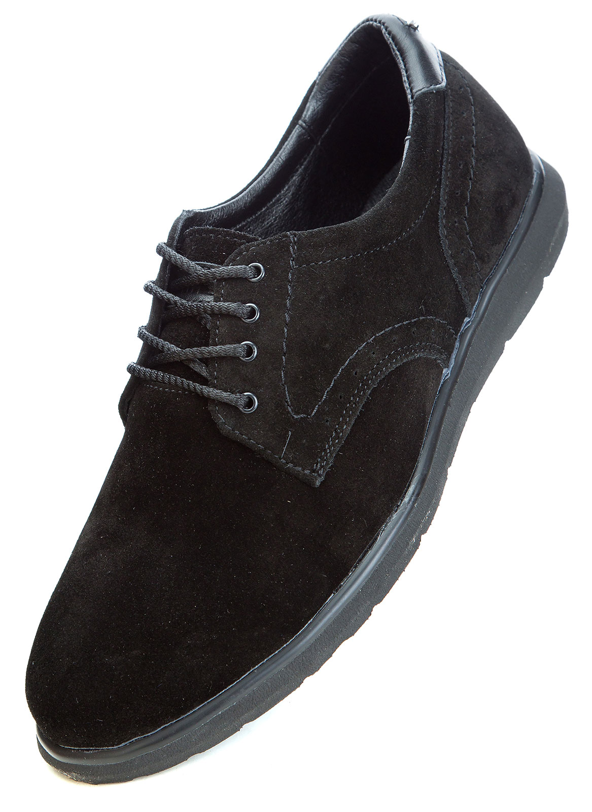 

Туфли мужские Multi Shoes METT замш черные 43