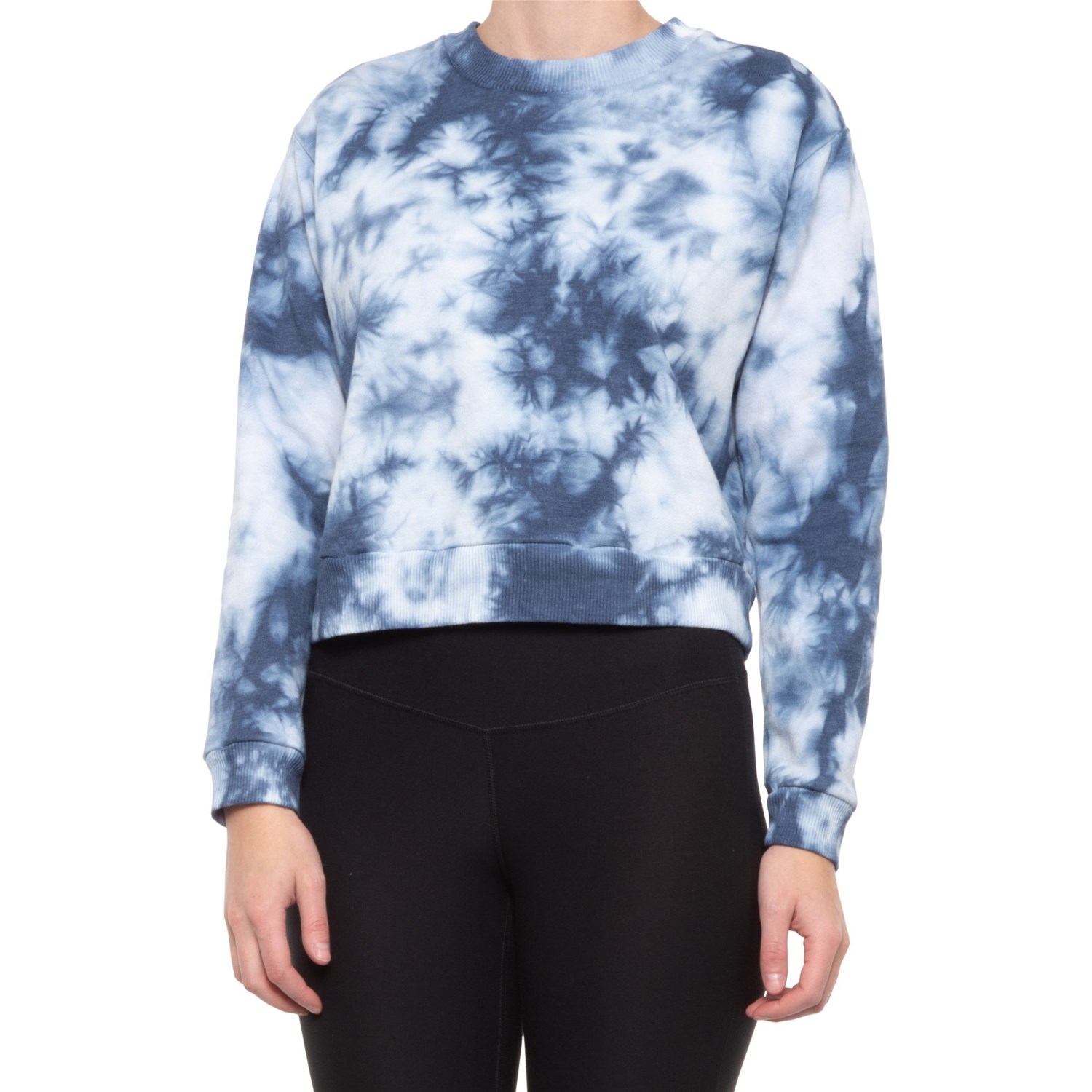 

Свитшот 90 DEGREE Brushed Sweatshirt Inky Chill Tie Dye, XS (42)