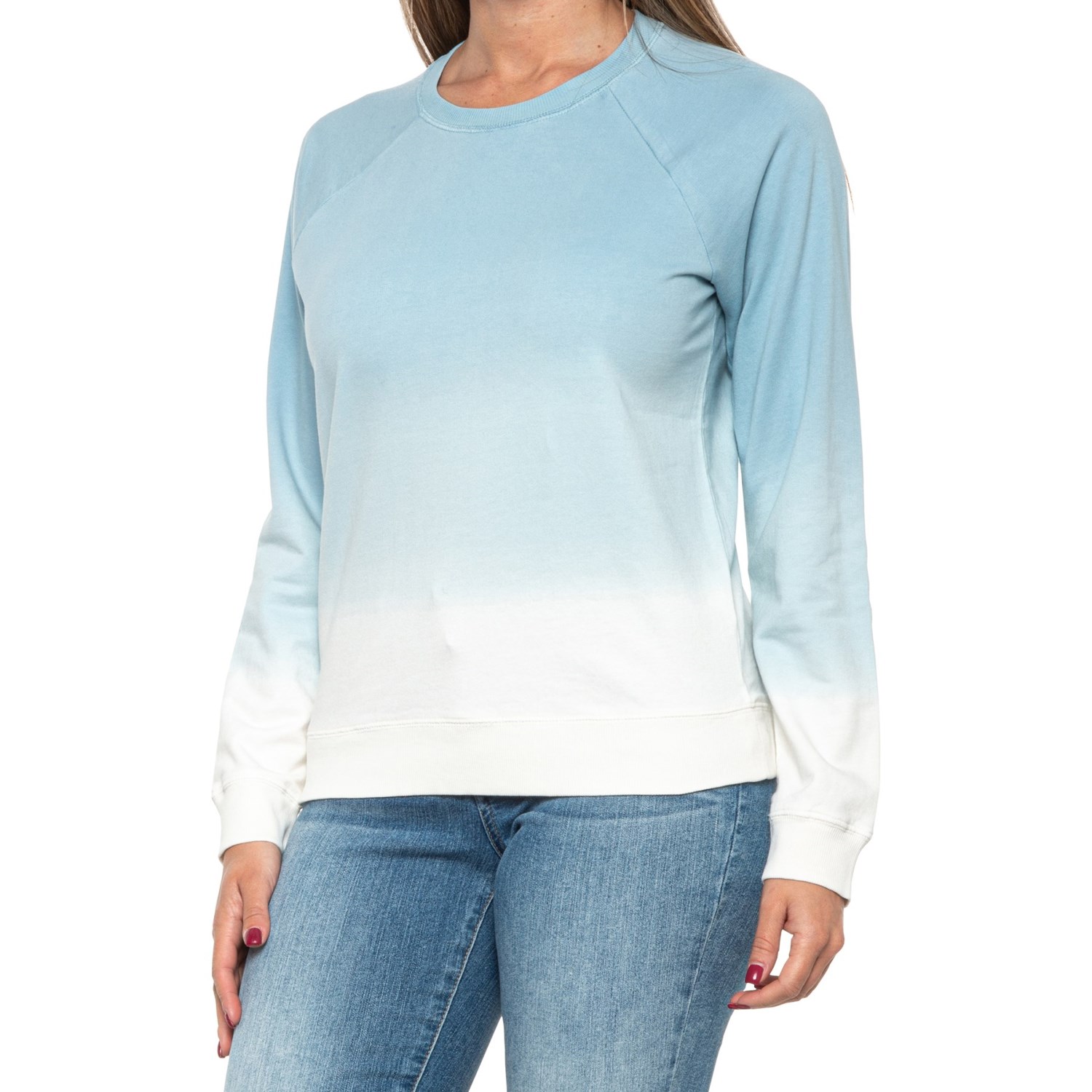 

Свитшот Lucky Brand Dip-Dye Sweatshirt Blue Muti, S (44)