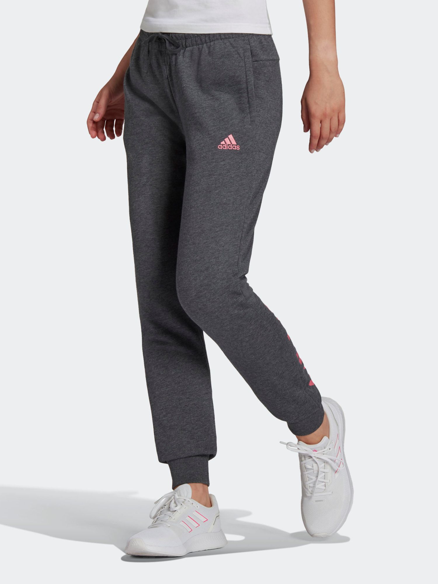 

Спортивные штаны Adidas W Lin Ft C Pt H07856 S Dark Grey Heather