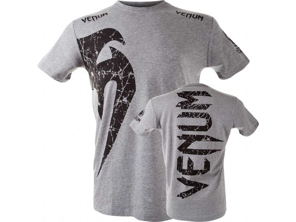 

Футболка VENUM Giant T-shirt  серый/чёрный (4951, Футболка VENUM Giant T-shirt S серый/чёрный (4951)