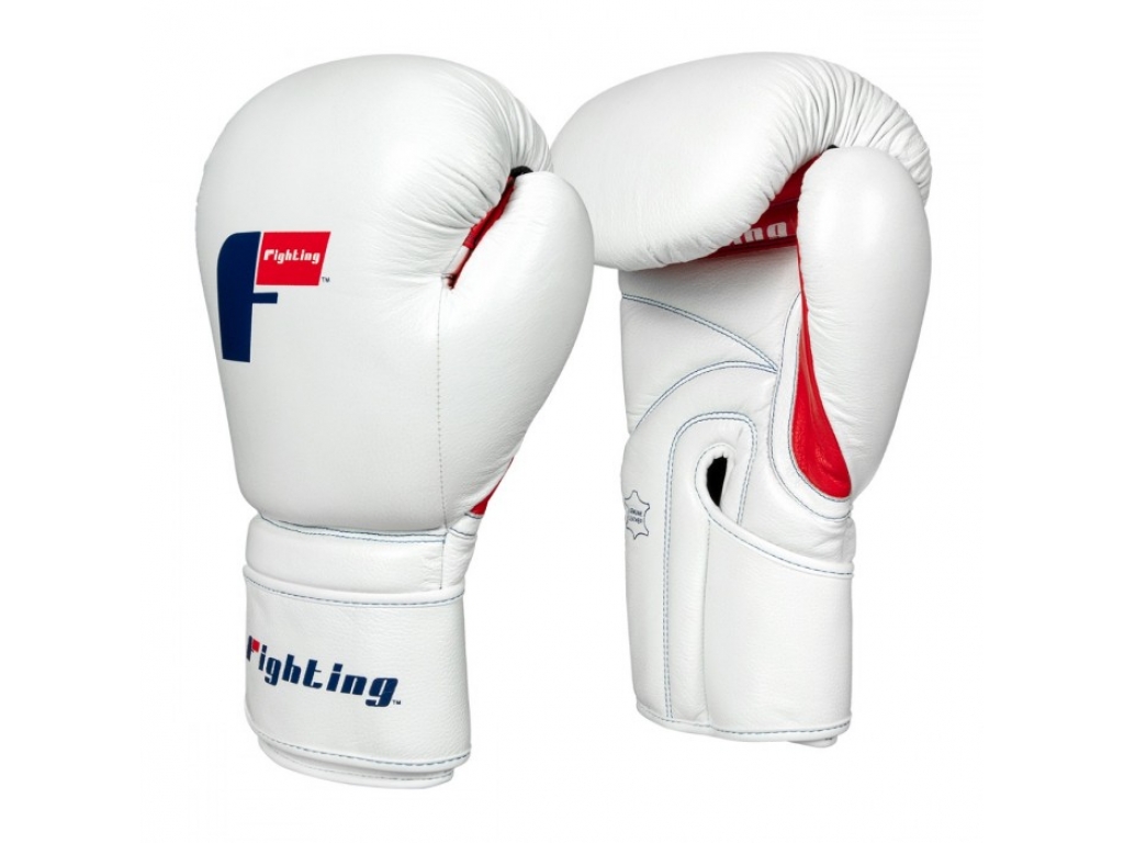 

Перчатки тренировочные FIGHTING SPORTS Freedom Leather Training Gloves 16 унций белый (4881)