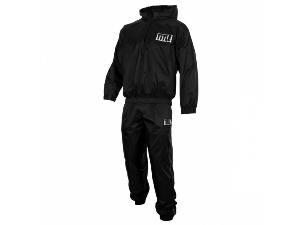 

Костюм для сгонки веса TITLE Sauna Suit With Hood XXXL чёрный (5095)
