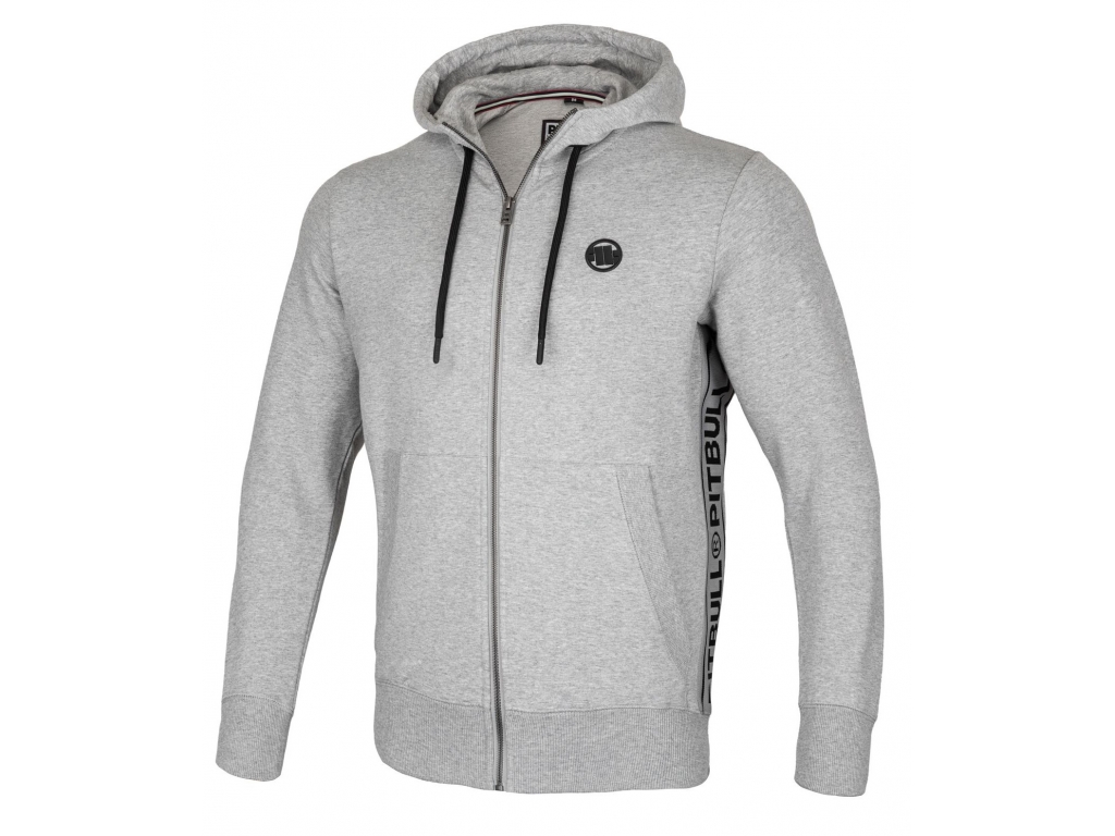 

Кенгурушка на молнии PIT BULL Zip Hoodie Small Logo French Terry XXL серый (5115)