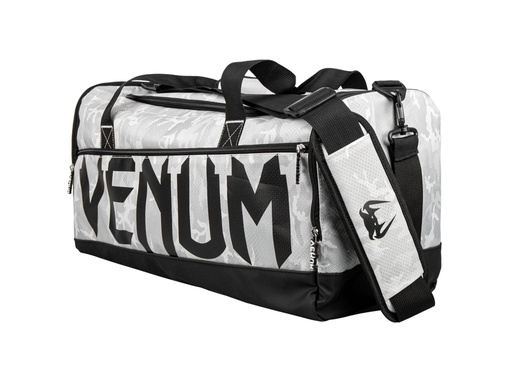 

Сумка VENUM Sparring Sport Bag один размер белый/чёрный (3989)