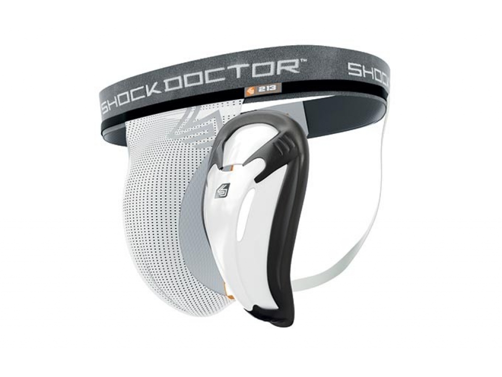 

Бандаж SHOCK DOCTOR с ракушкой L белый (61)