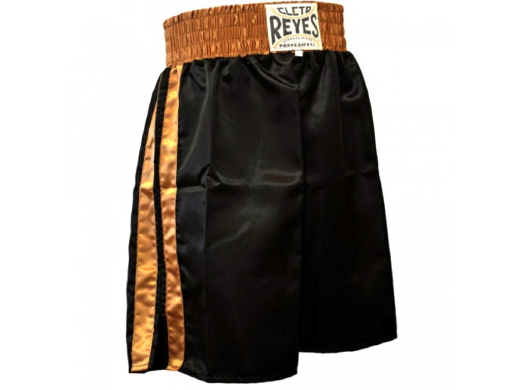 

Боксерские трусы CLETO REYES Classic S черный/золотой (3165)